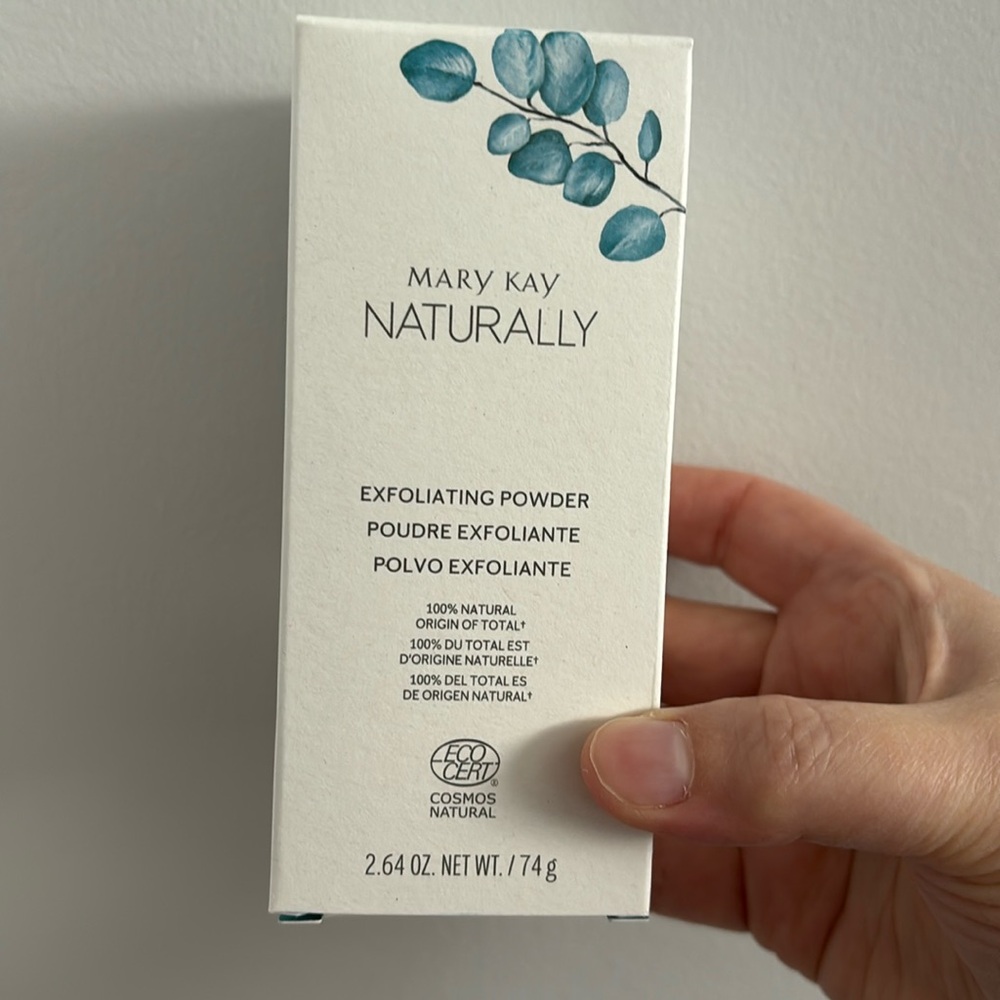 Mary Kay Naturally Exfoliating Powder NOS